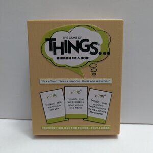 Playmonster The Game of Things. Humor in a Box. Perfect Fun. Board & Card Games